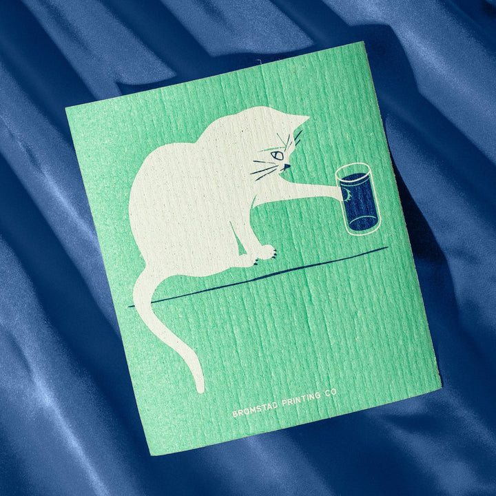 Water Glass - Swedish Dishcloth