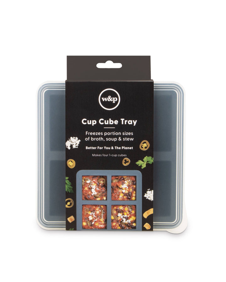 Silicone Food Storage Meal Prep - 6 cube