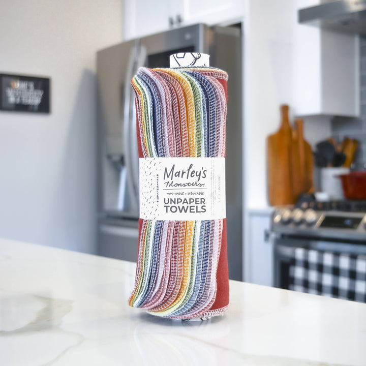 UNpaper® Towels: Earthy Rainbow - Pack of 12