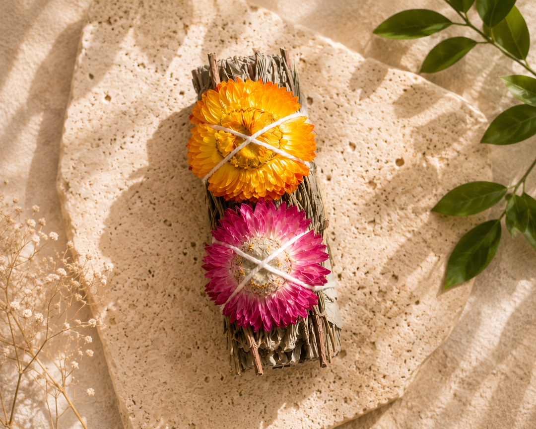 Sage Smudge Flower Bundle
