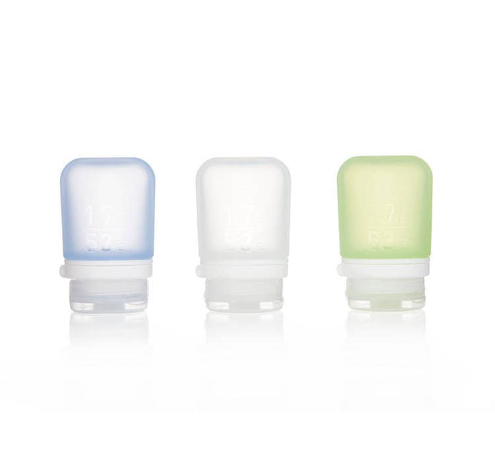 GoToob+ 3-Pack Refillable Silicone Travel Bottles