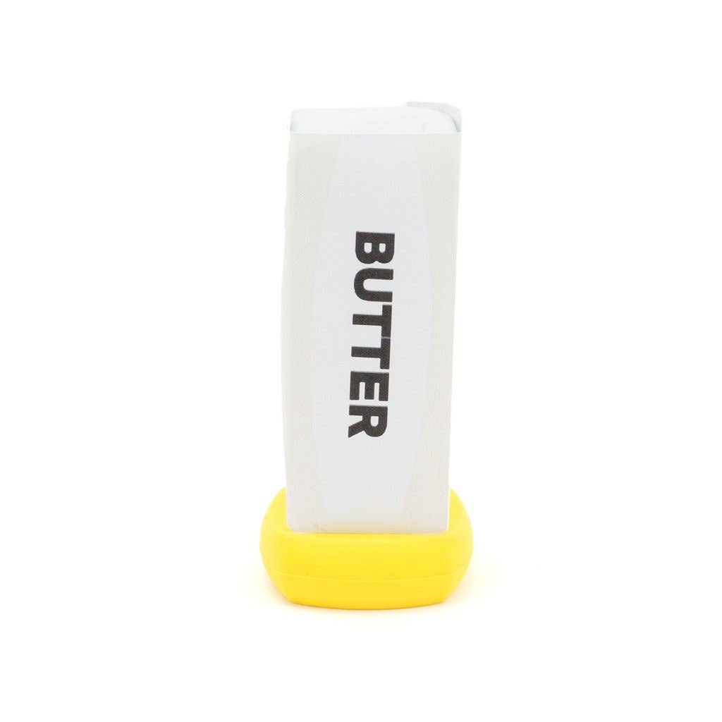Reusable Silicone Butter Saver – Yellow