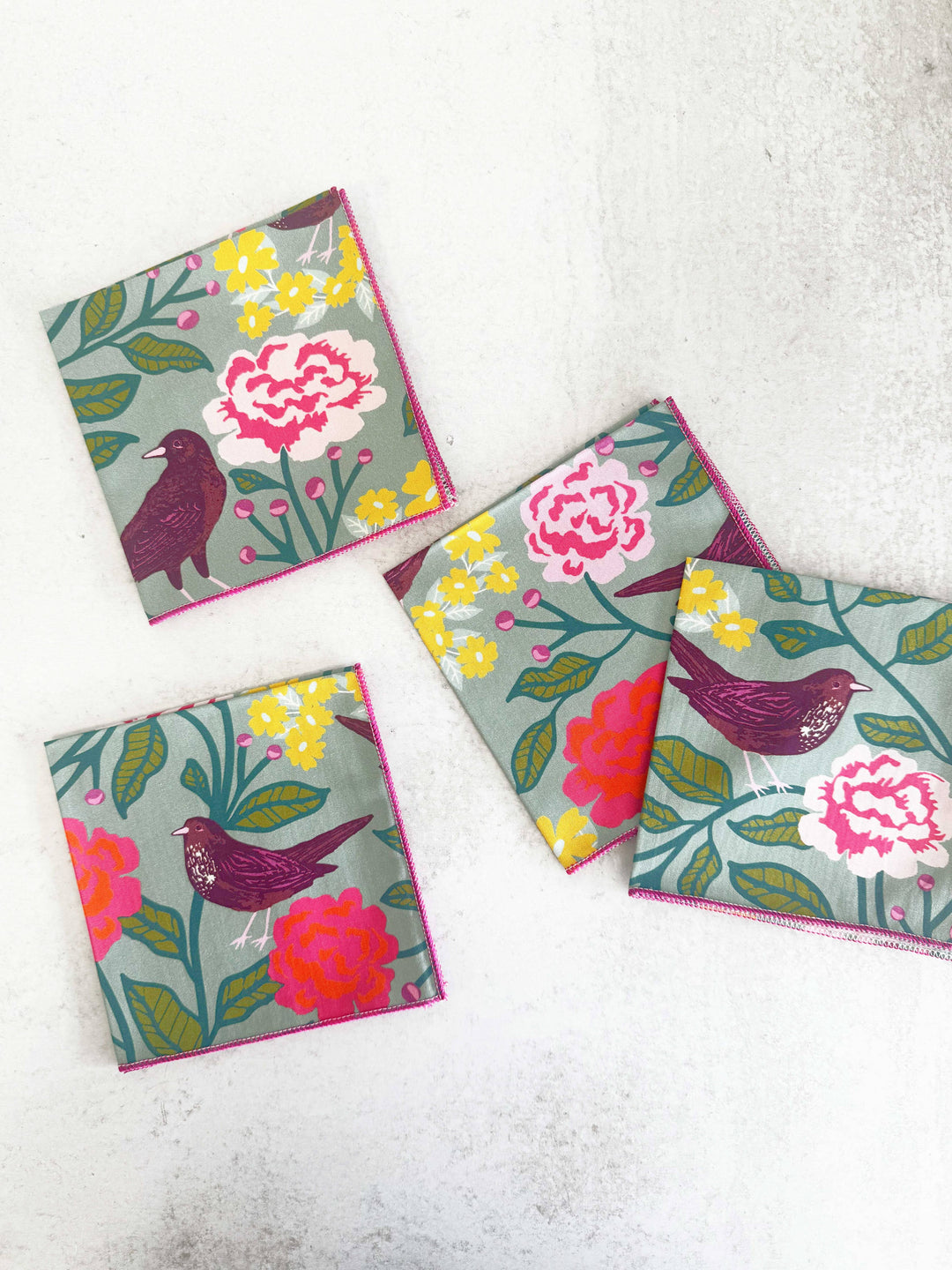 Backyard Songbird Cloth Napkins,