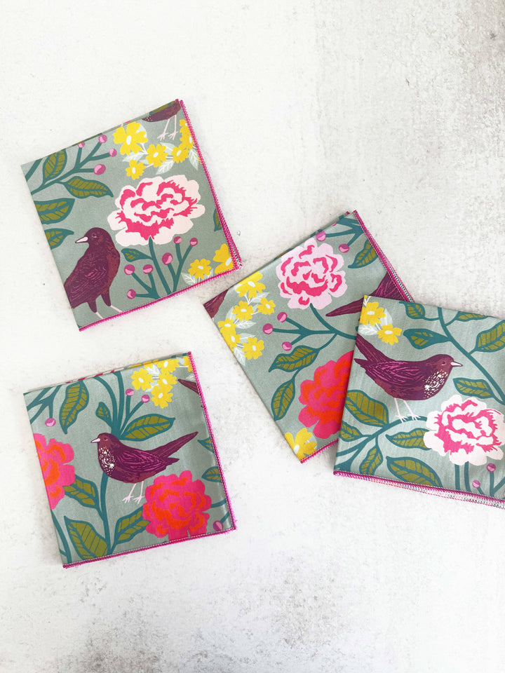 Backyard Songbird Cloth Napkins,