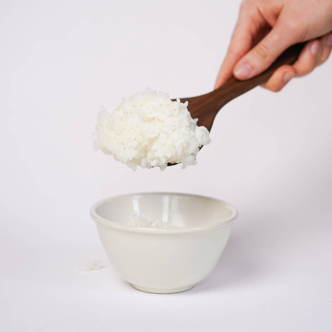 Walnut Rice Paddle Scoop