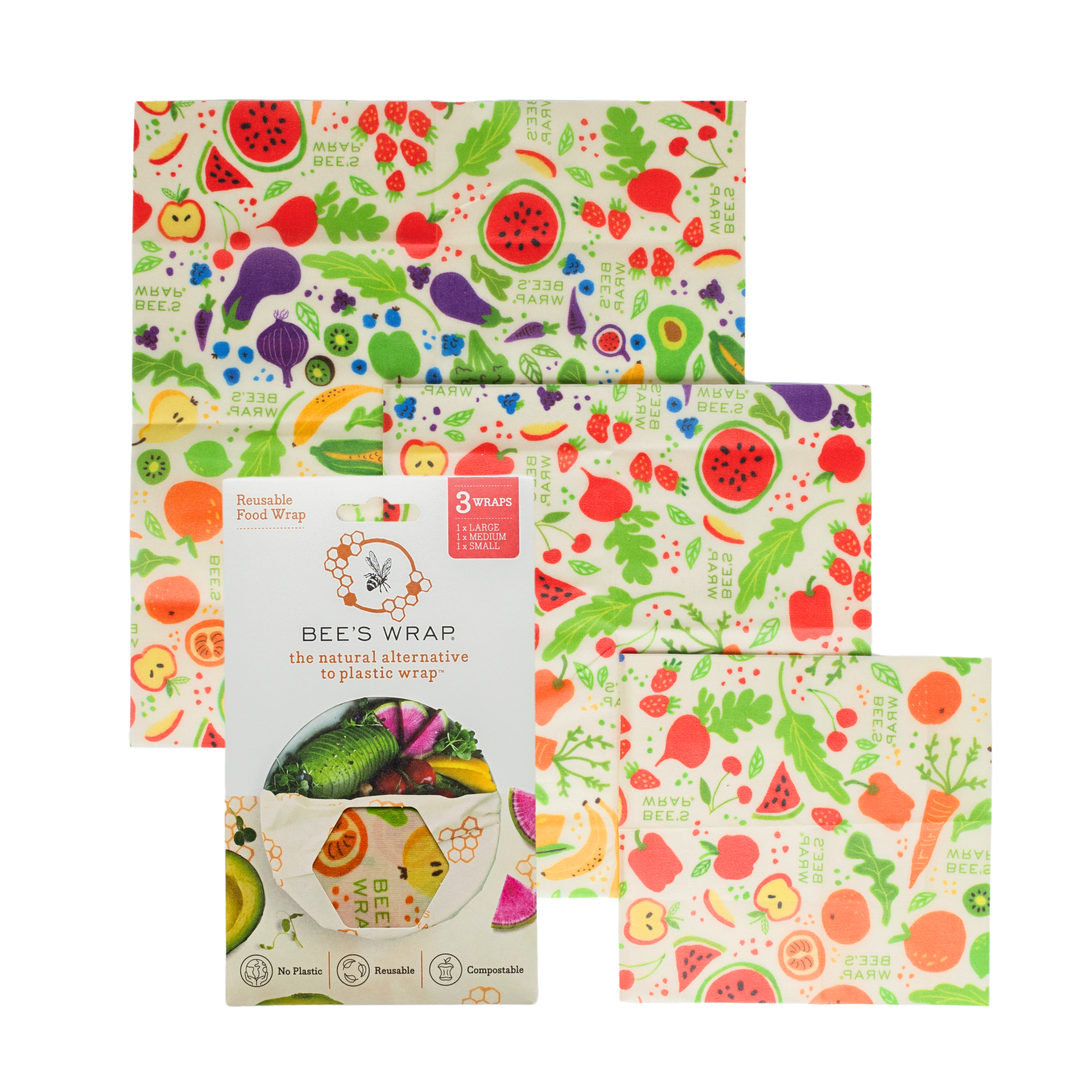Bee's Wrap Assorted 3 Pack - Garden Party