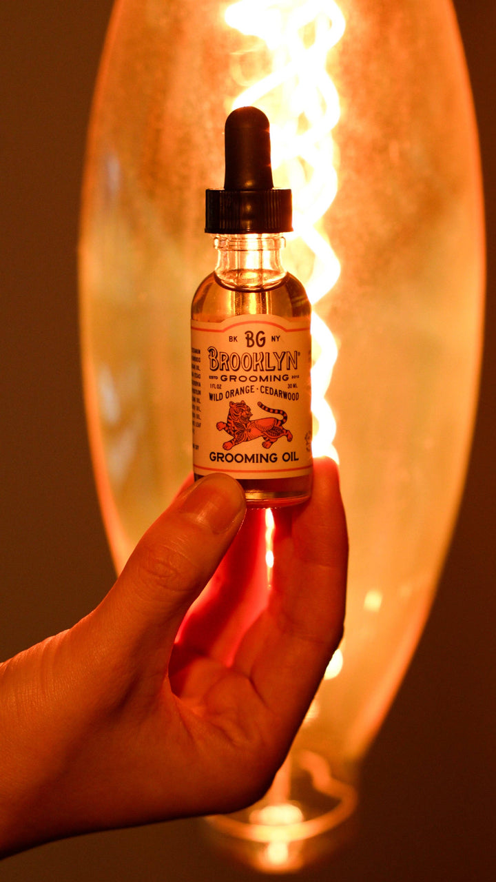 Wild orange and Cedar wood grooming oil