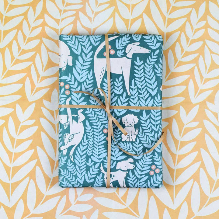 Dog Park Eco Wrapping Paper