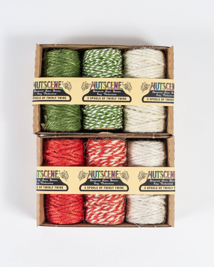 3 Pack of Mini Twirly Twines- (50ft) each mini twine