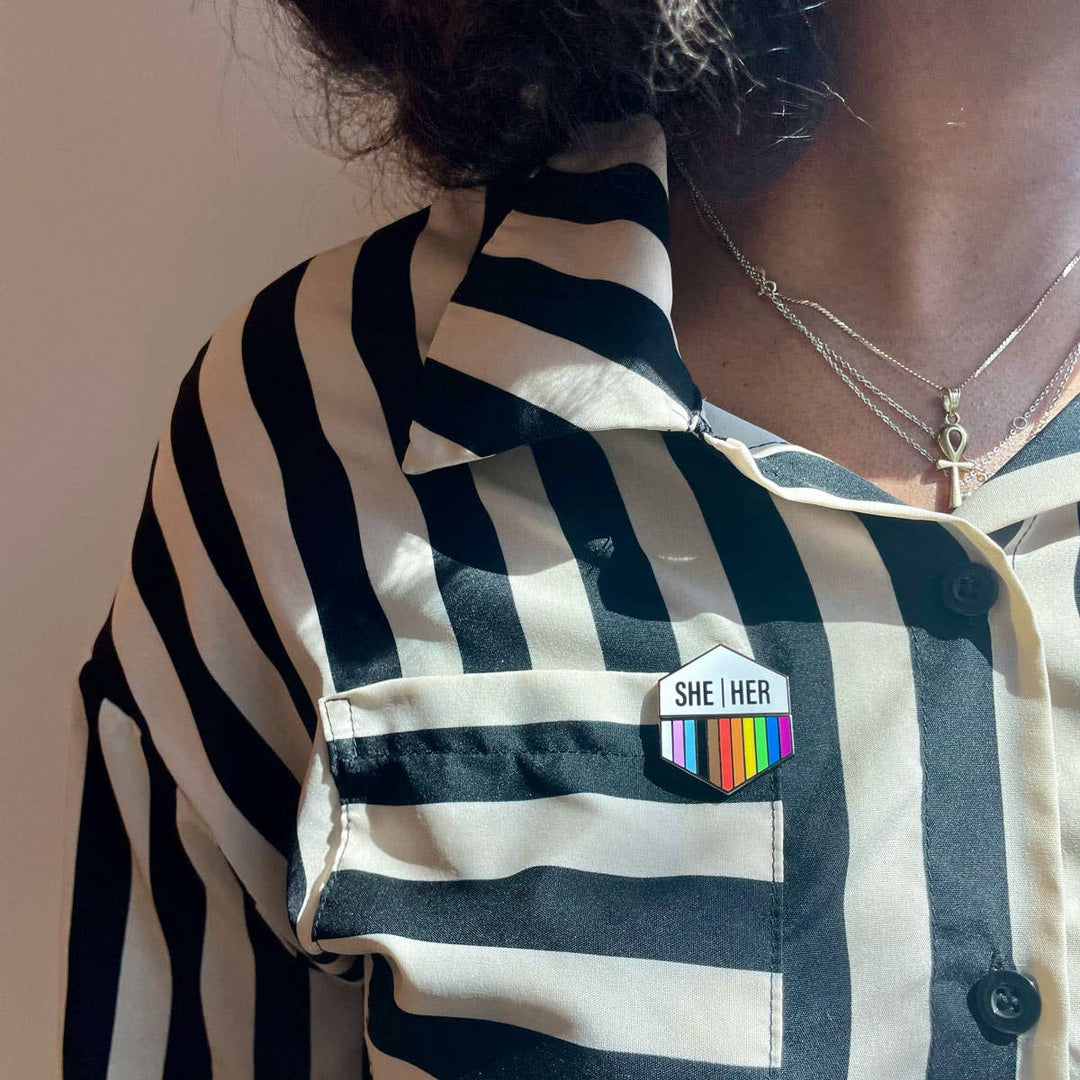 Pronoun + Flag Set Bulk Badges (PRONOUNS ONLY)
