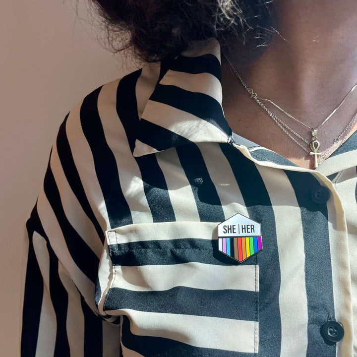 Pronoun + Flag Set Bulk Badges (FLAGS ONLY)