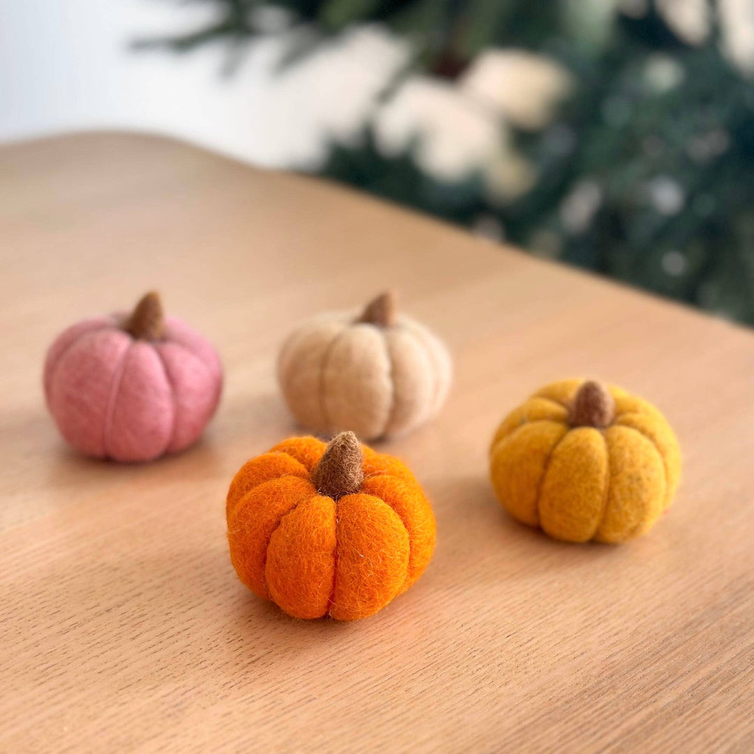 Felt Mini Pumpkin