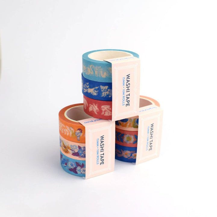 Pet Parade Washi Tape Set