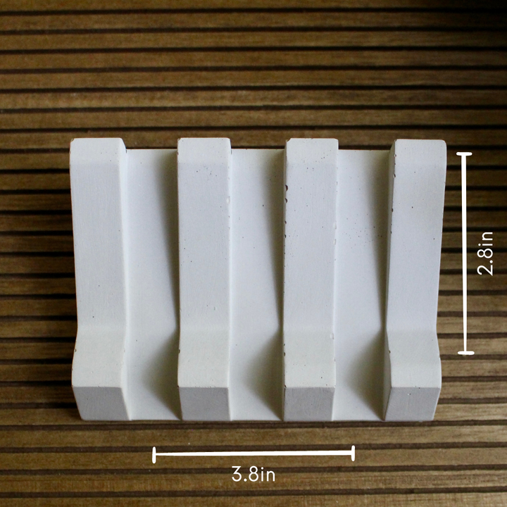 Self-Draining Soap Dish