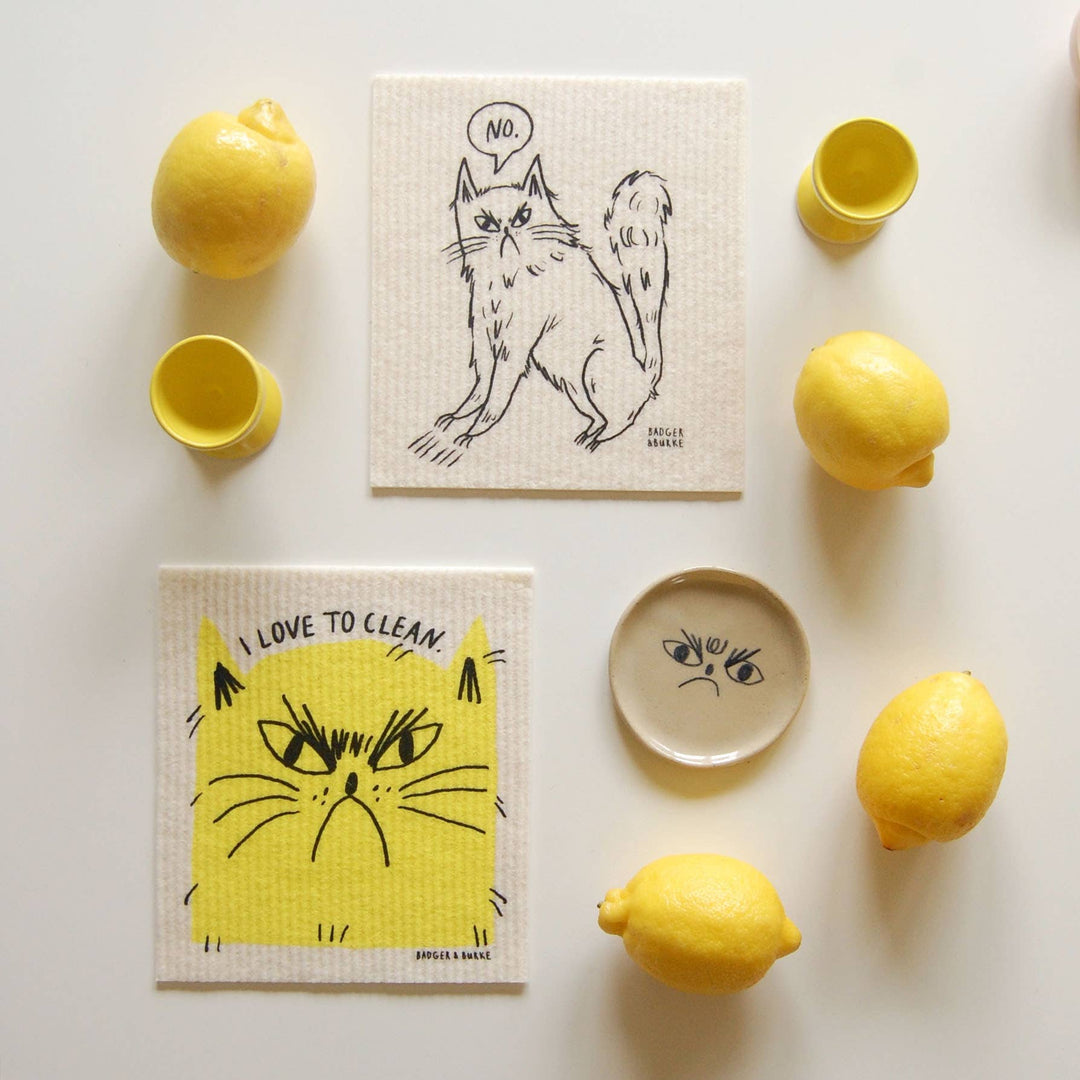 "I Love to Clean" Swedish Cloth
