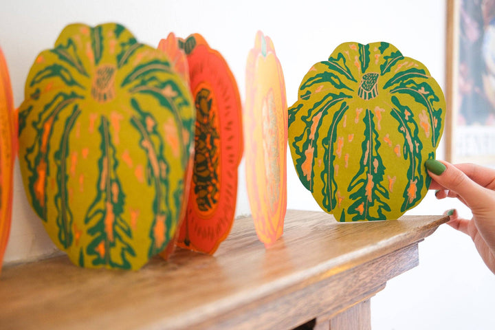 PUMPKINS CONCERTINA GARLAND