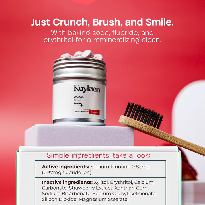 Fluoride Toothpaste Tablets