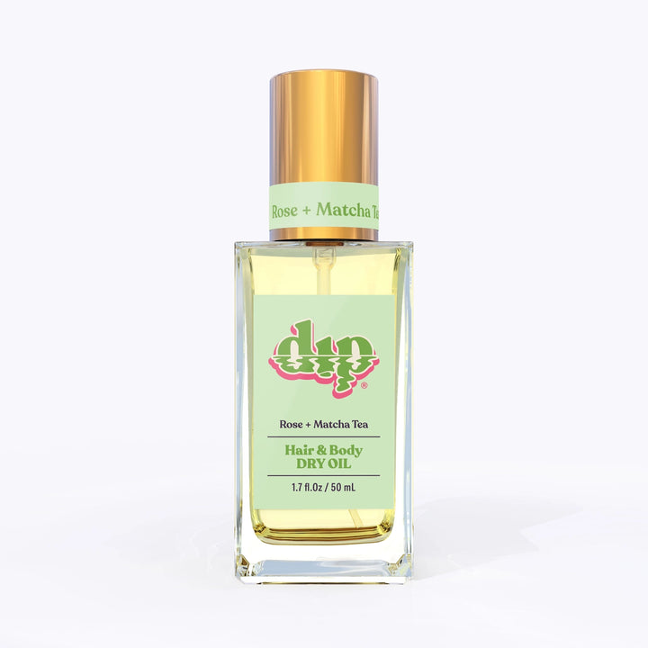 Hair & Body Dry Oil - Rose & Matcha Tea