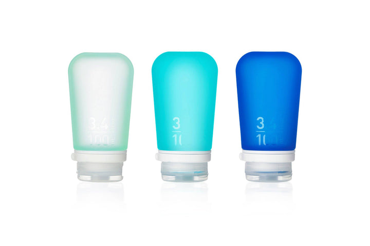 GoToob+ 3-Pack Refillable Silicone Travel Bottles