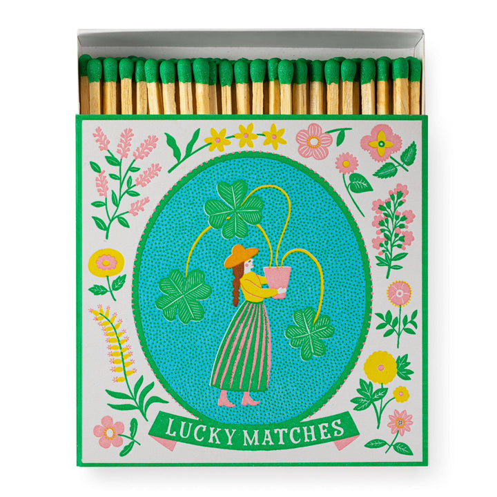 "Lucky Matches" Clover Matchbox
