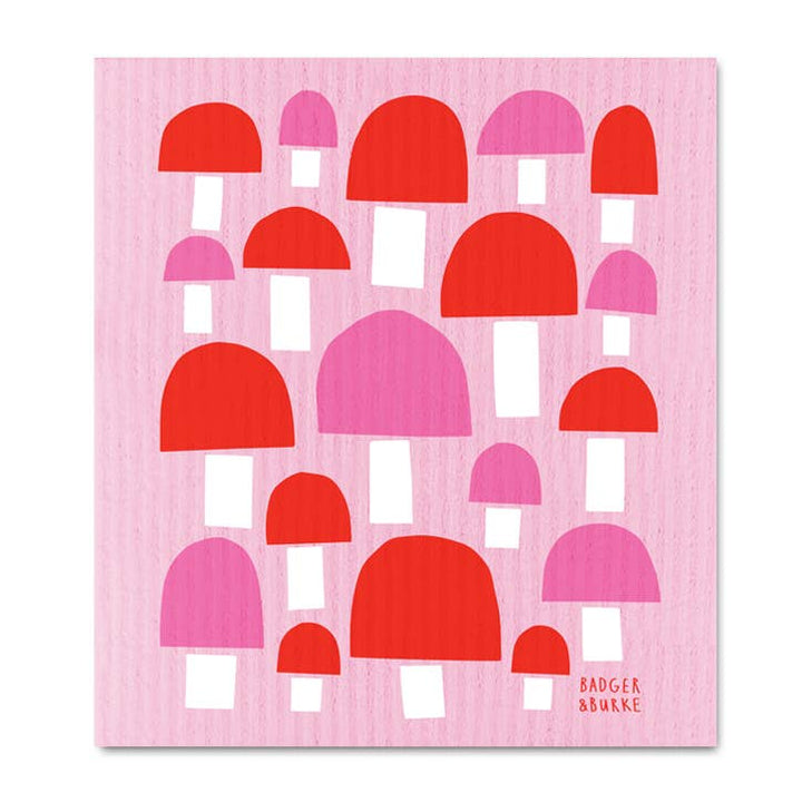 Mushroom Swedish Dish Cloth