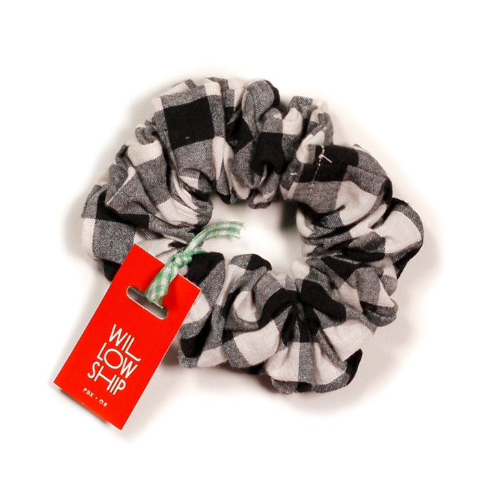 Zero-Waste Scrunchie - Classic GIngham