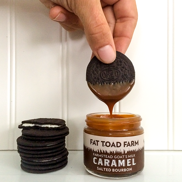 2oz Salted Bourbon Goat's Milk Caramel (Cajeta)