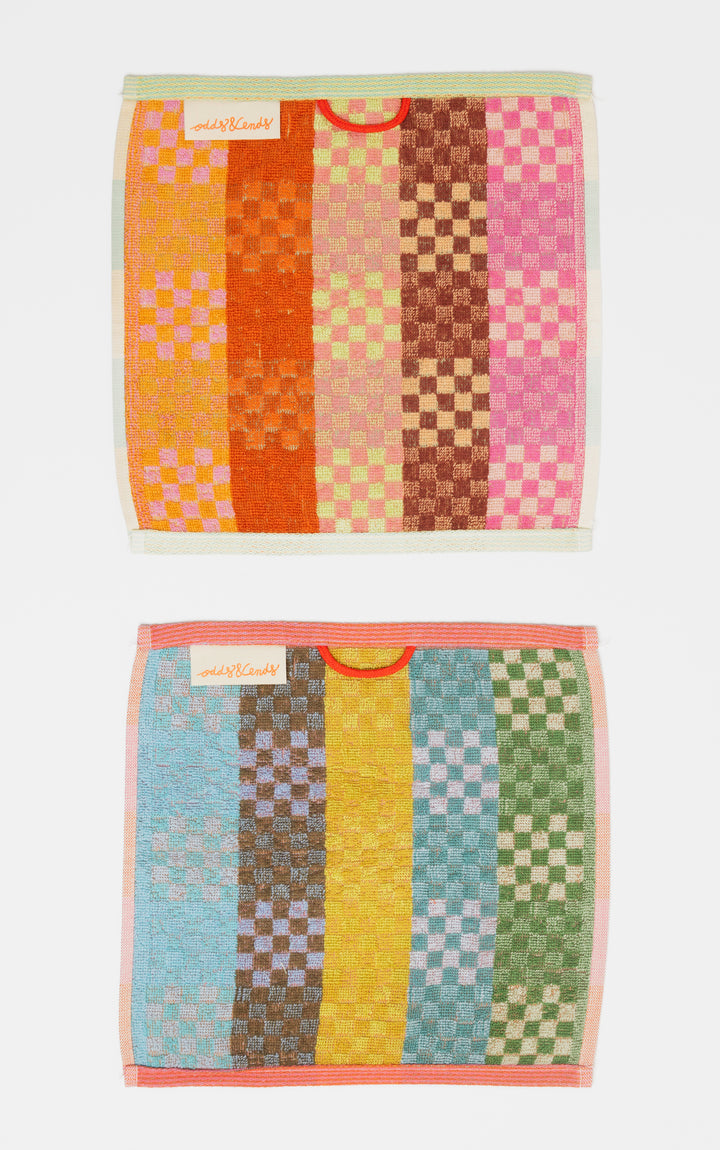 Multi-Purpose Cloth Checkered Duo - 78
