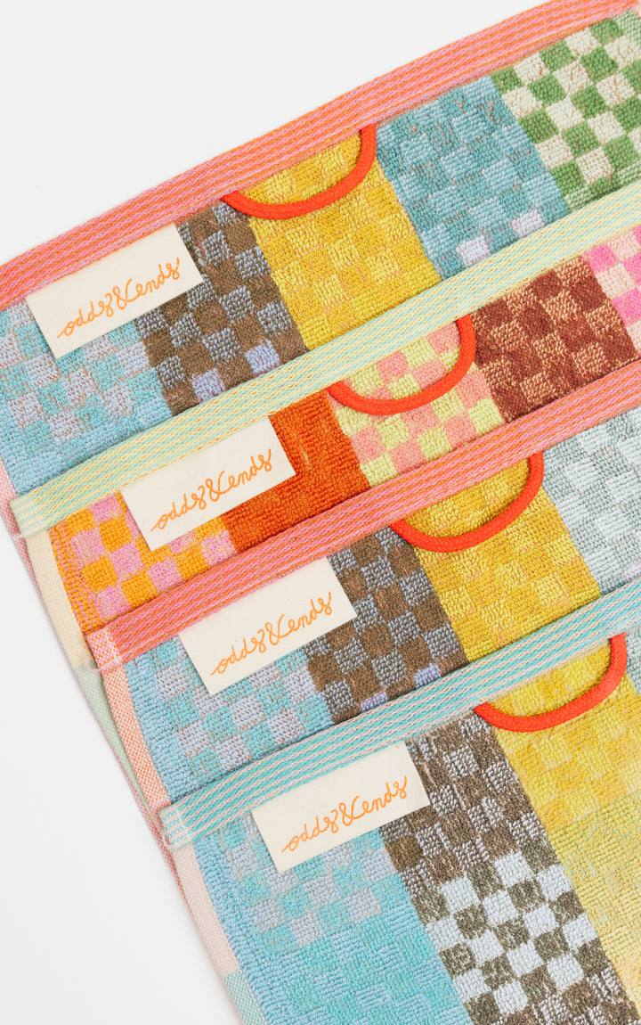 Multi-Purpose Cloth Checkered Duo - 78