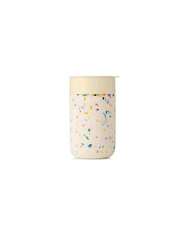 Ceramic Reusable Coffee Mug 16oz - Terrazzo