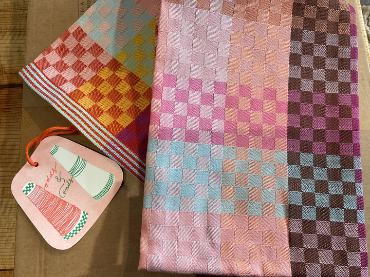 Odds & Ends Tea Towel- Checkered 86A