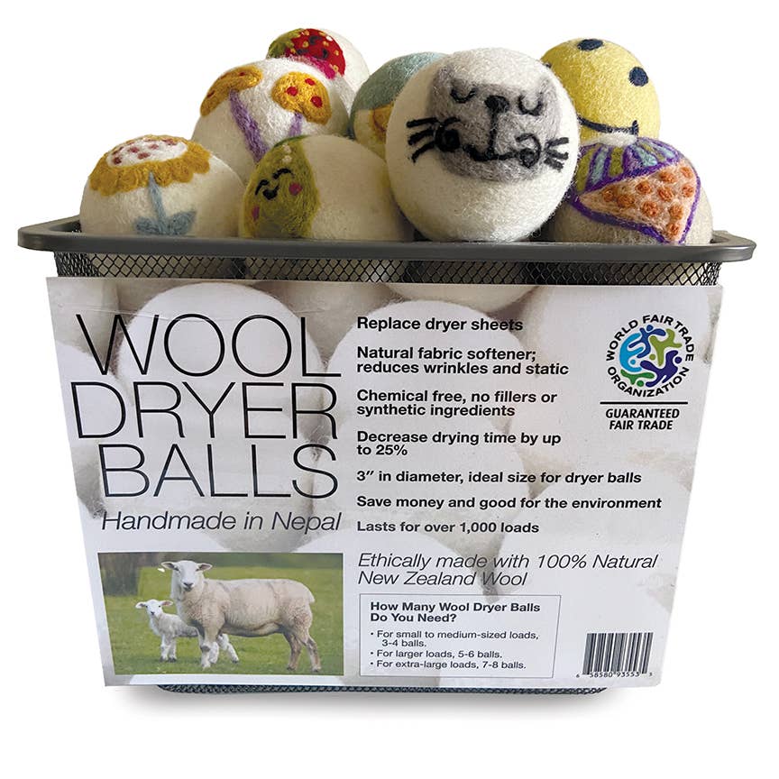 New Zealand Wool Dryer Ball - Collection 2