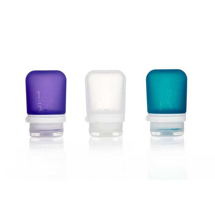 GoToob+ 3-Pack Refillable Silicone Travel Bottles