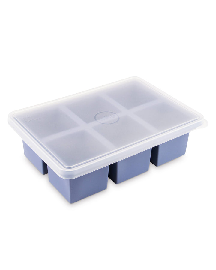 Silicone Food Storage Meal Prep - 6 cube
