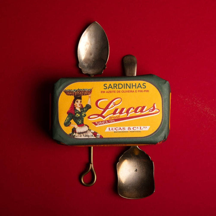 Luças Sardines in Olive Oil and Piri Piri