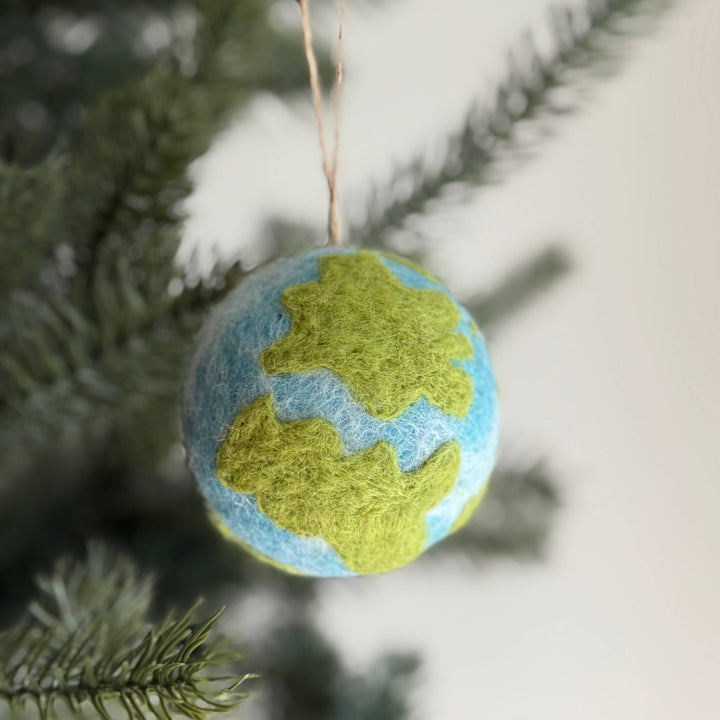 Our Planet Felt Ornament