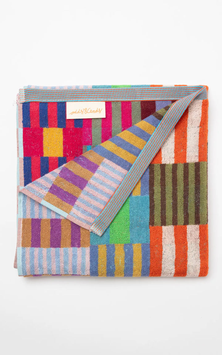 Odds & Ends Bath Towel #81 Tulip Quilt