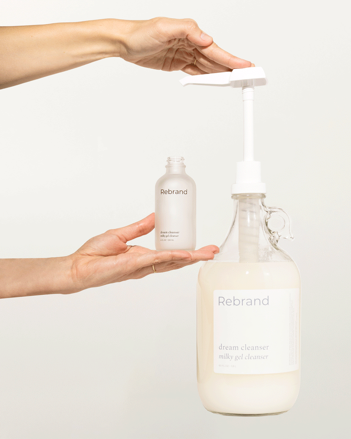 Face Milky Dream Cleanser by ReBrand - Bulk Refill