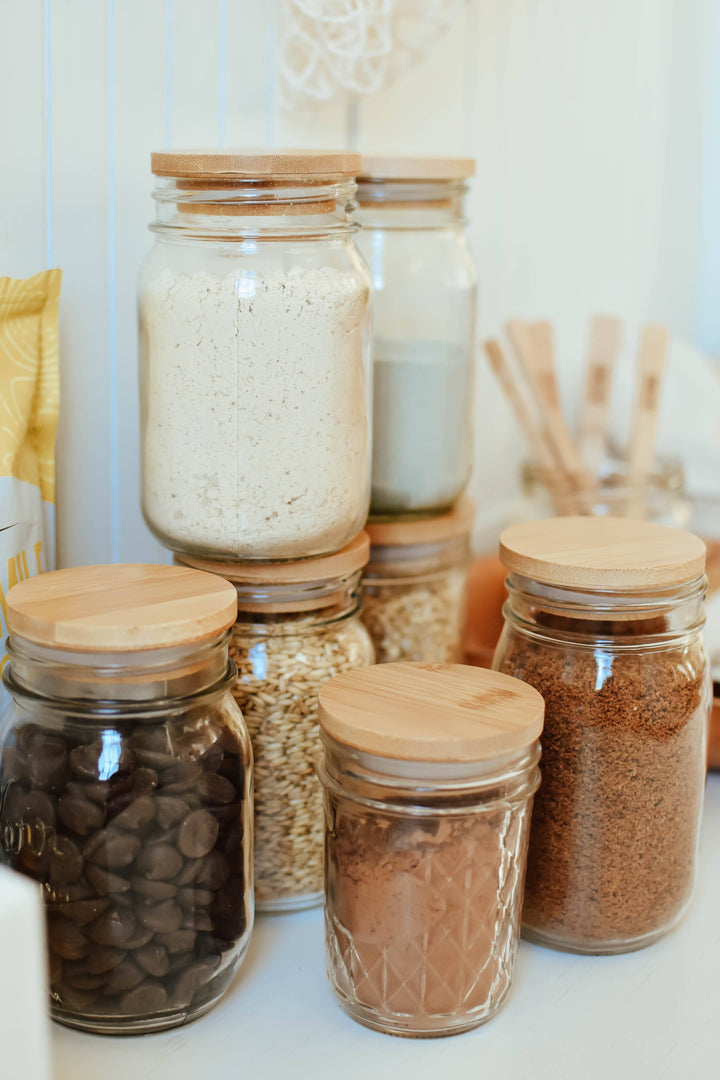 Bamboo Jar Lid - Multiple Sizes
