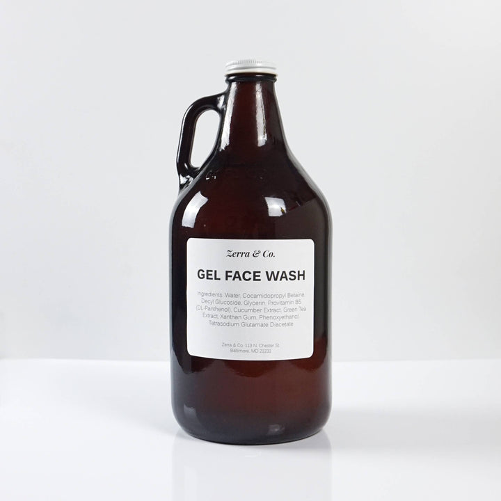 Gel Face Wash | Zerra & Co - Bulk Refill