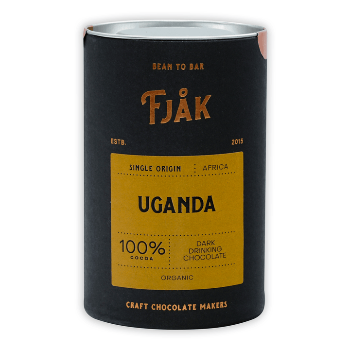 Fjåk Drinking Chocolate Dark Uganda 100% (Organic)