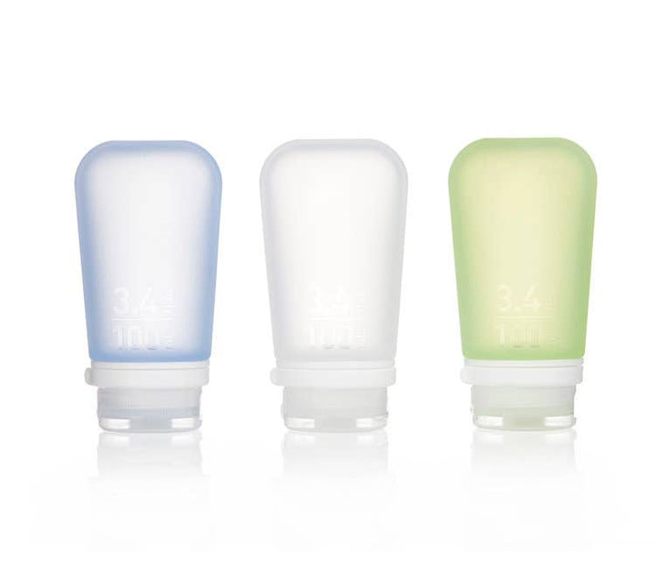 GoToob+ 3-Pack Refillable Silicone Travel Bottles