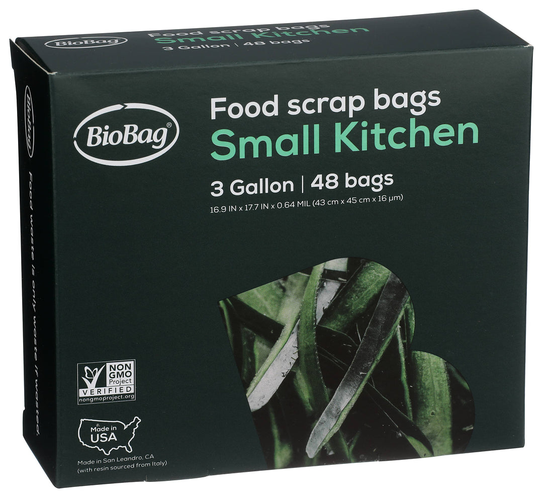 100% Compostable 3-Gallon Food Waste Bag