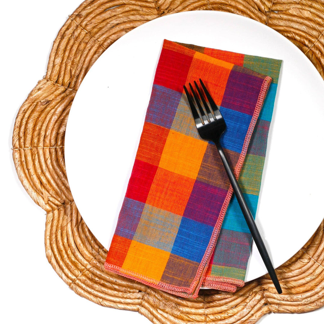 Buffalo Check Dinner Napkins, Set of 2