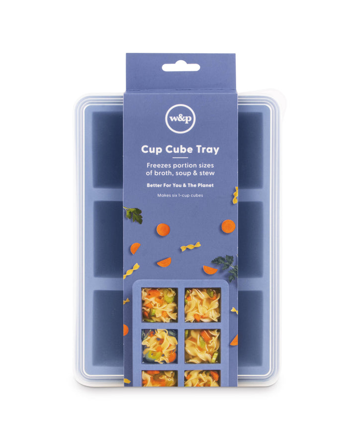 Silicone Food Storage Meal Prep - 6 cube