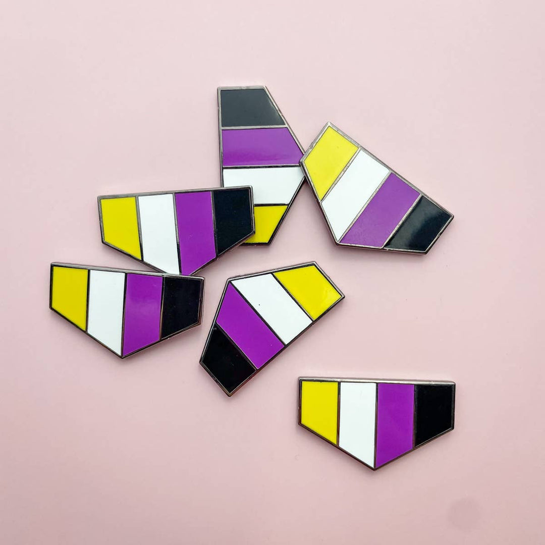 Pronoun + Flag Set Bulk Badges (FLAGS ONLY)