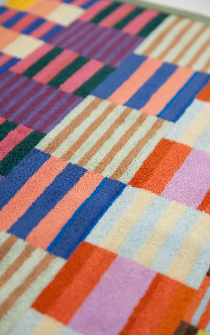 Odds & Ends Small Bath Towel #98 Tulip Quilt