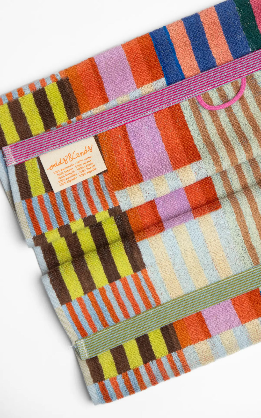 Odds & Ends Small Bath Towel #98 Tulip Quilt