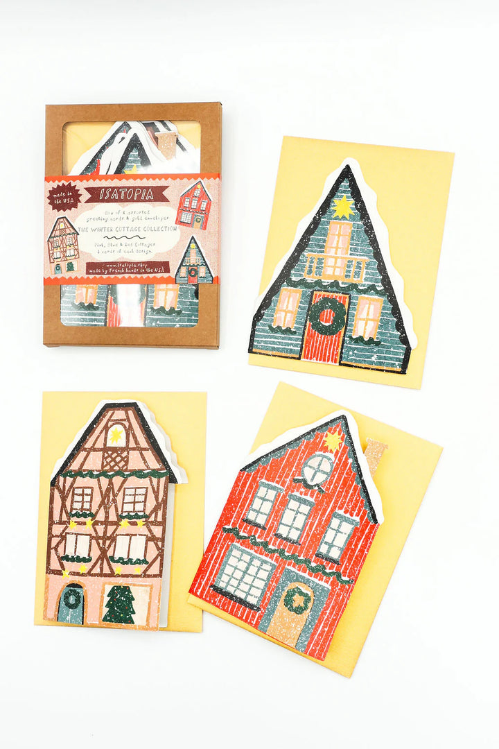 Winter Cottage Collection - Box of 6 Cards