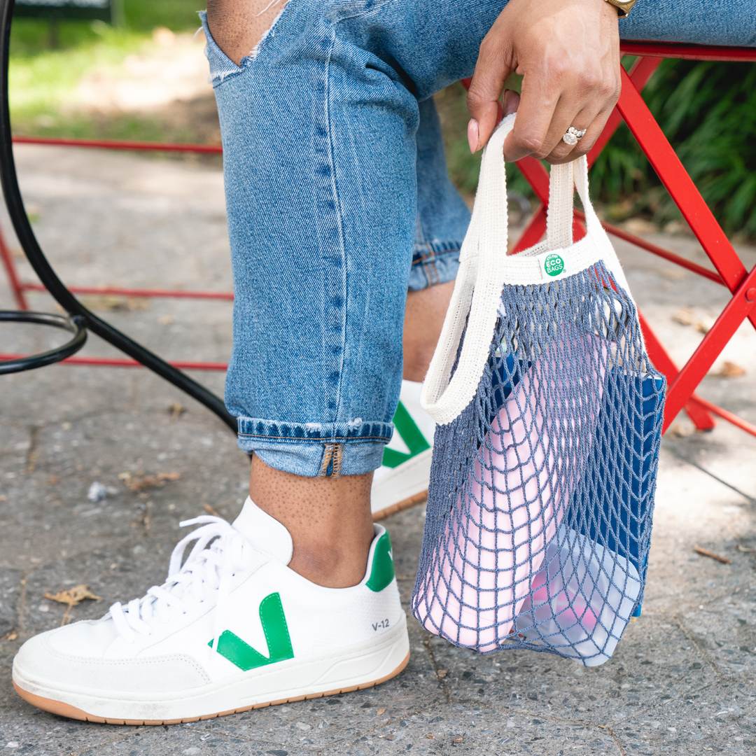 Organic Cotton Mini String Bag
